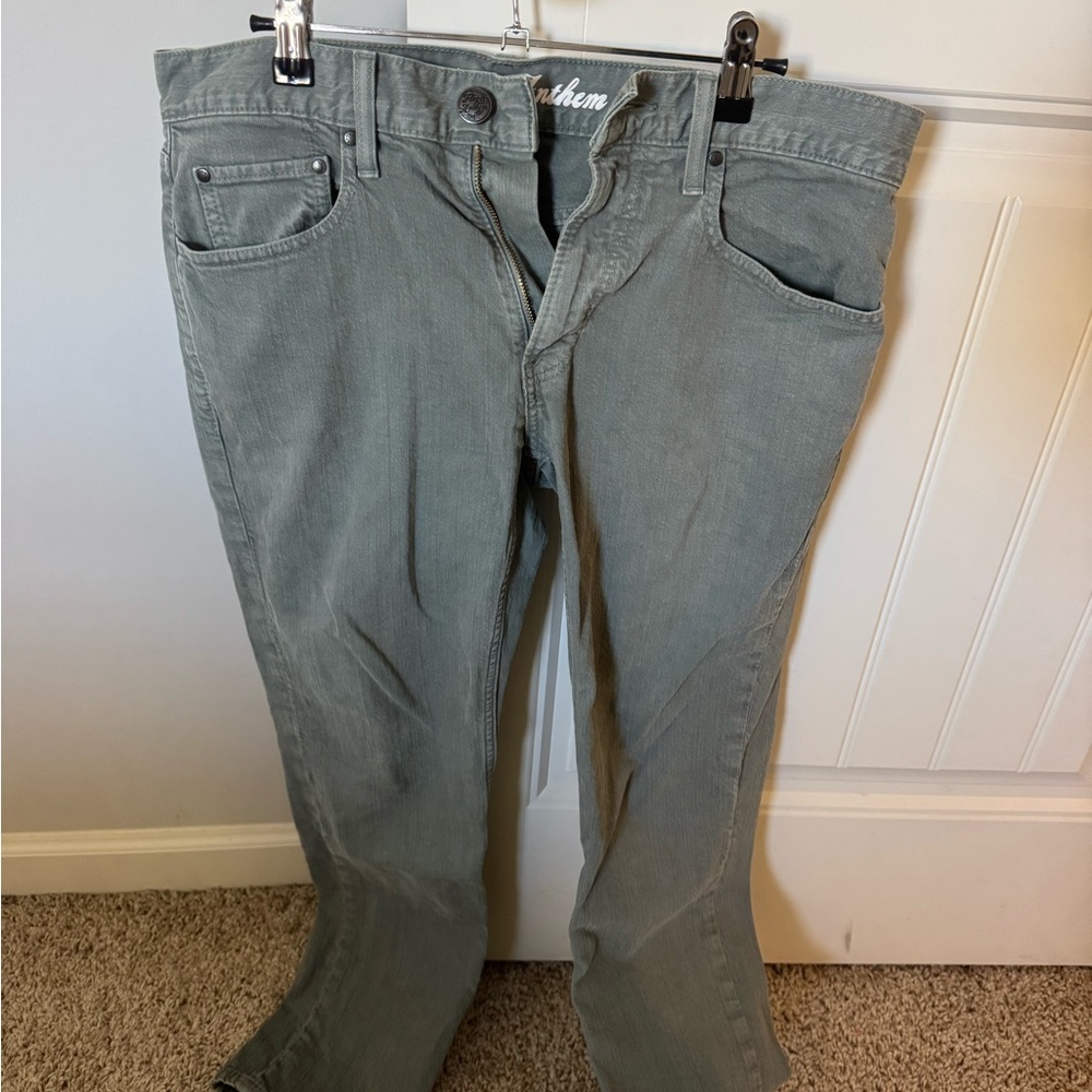 Flag & Anthem Men's Straight Fit Jeans in Classic Sage